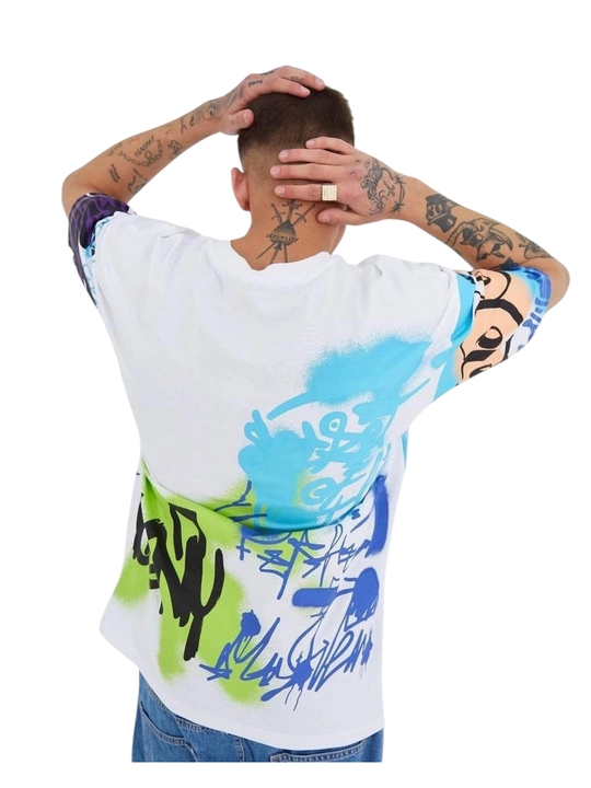Futbolka oversize print