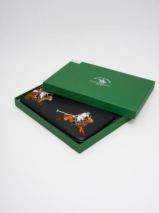 Santa Barbara Polo & Racquet Club мужская барсетка сумка, клатч для ноутбука и документов