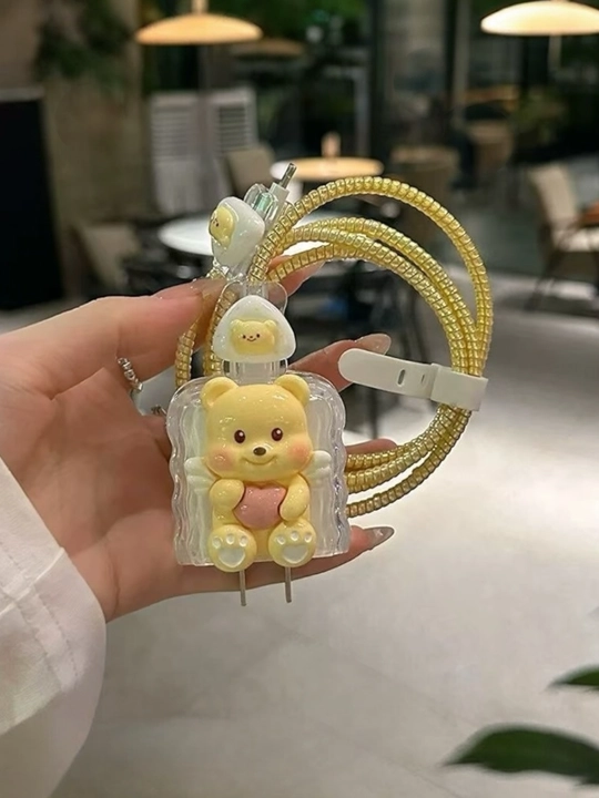 Quvvatlash moslamasi va kabel uchun g‘ilof, iPhone uchun - 