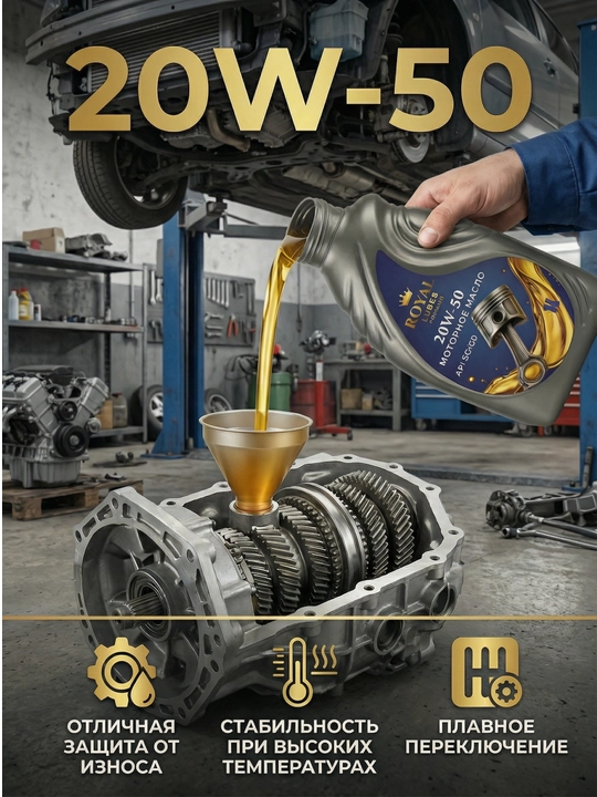 Royal Lubes motor moyi, 20w-50, 2T, 1L