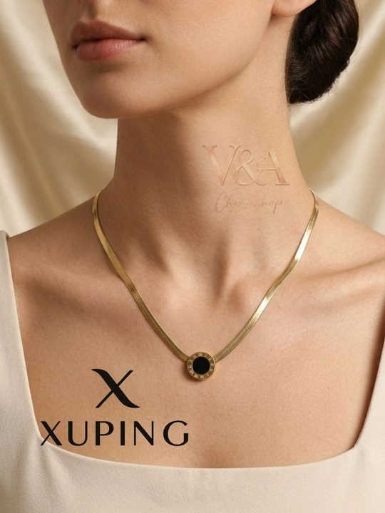 Цепочка XUPING женская с подвеской, украшение на шею - 