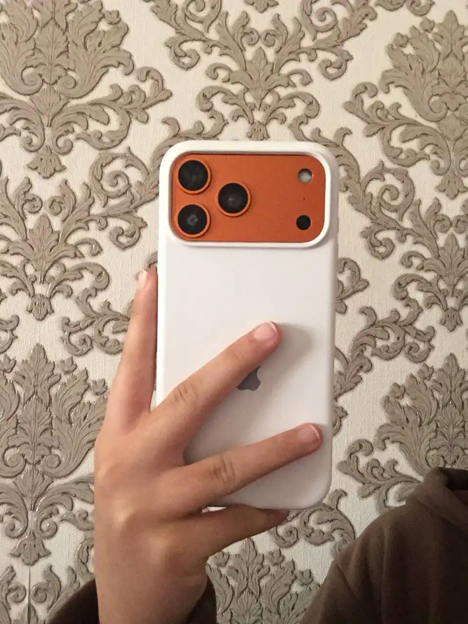 IPhone XS, 11, 12, 13, 14, 15, 16, 17, Pro, Max, Plus, Mini uchun rangli, silikon g'ilof