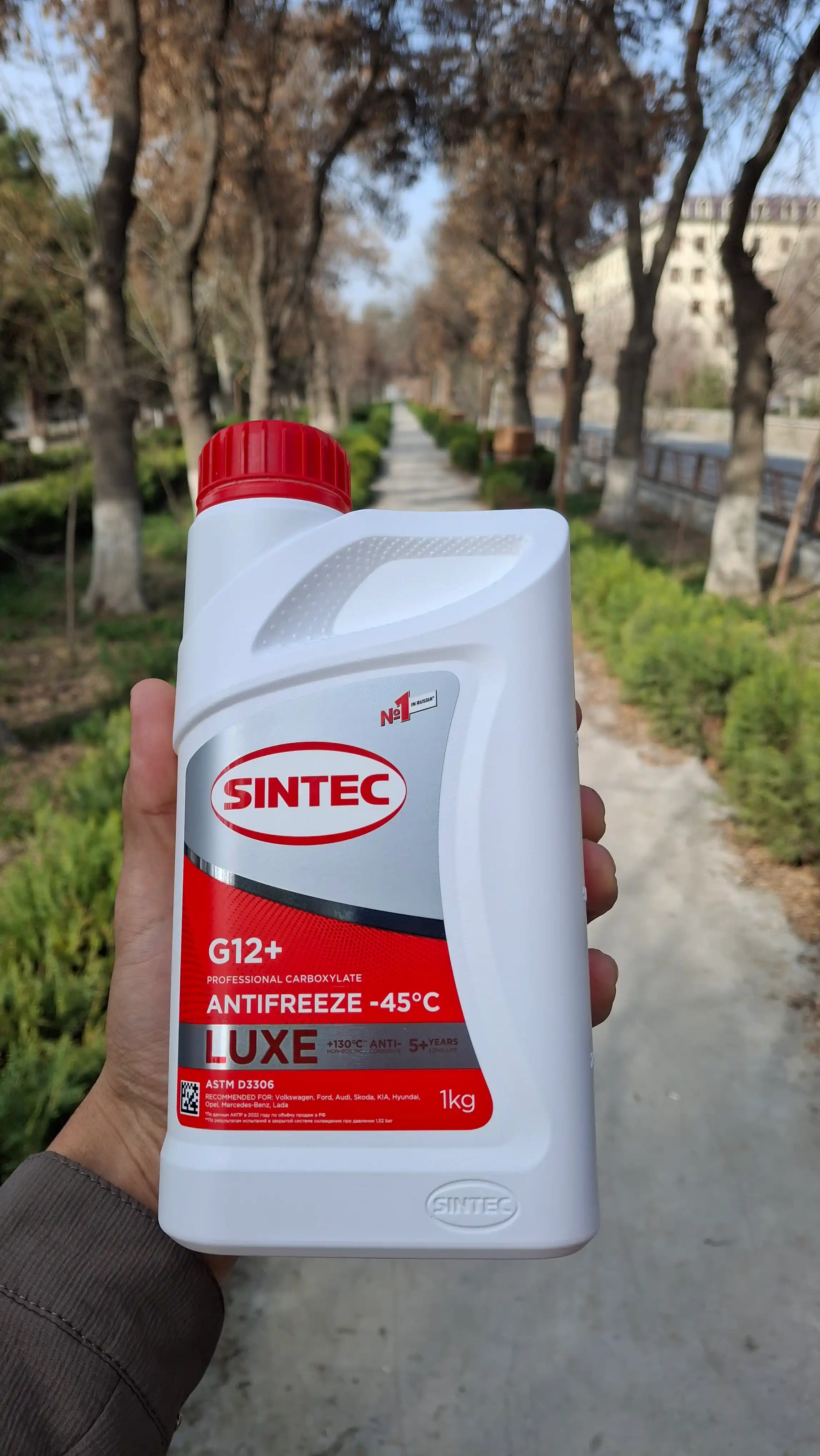SINTEC Antifrizlar, Rossiyada ishlab chiqarilgan, 1-5 kg