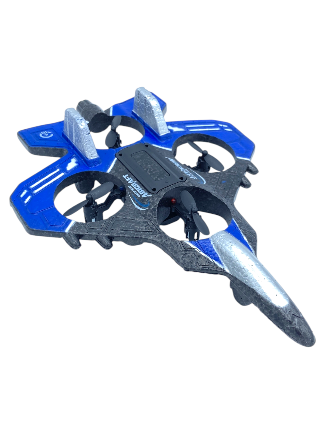 Radio boshqariladigan Fighter dron samolyot, 360° fokus, RGB chiroqli oyinchoq, bolalarga