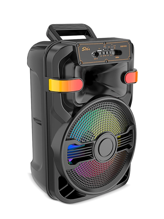 Portativ kolonka ZQS seriya, Bluetooth RGB TWS mikrofon USB TF AUX FM displey va karaoke