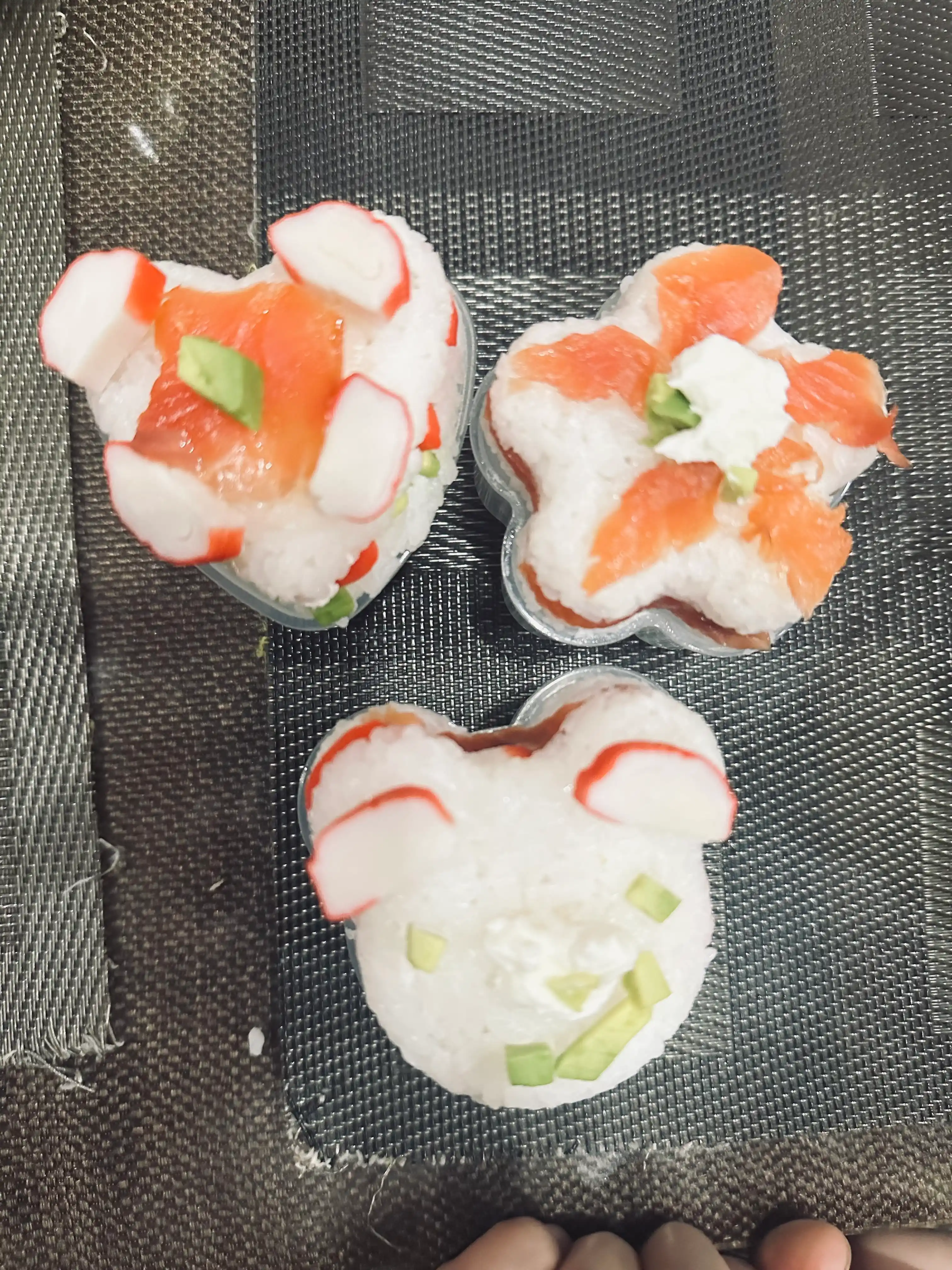 Onigiri, roll, sushi tayyorlash to'plami, press-shakllar 7 dona