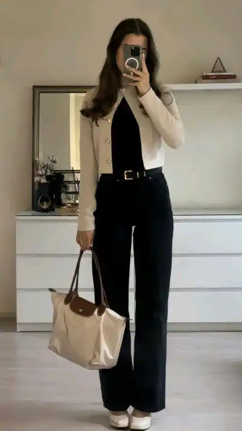 Maktab sumkasi, katta, ayollar uchun, Longchamp uslubida, o‘lchami M, tovut, shopper, A4 formatda