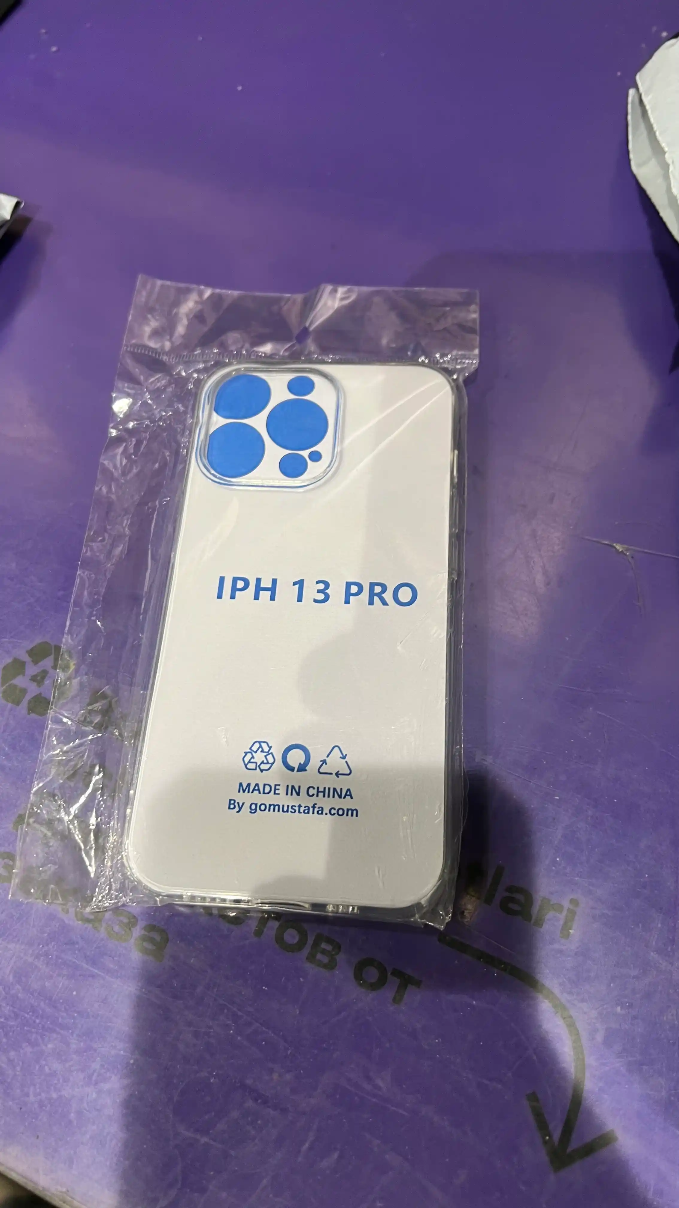 G'ilof iPhone 6s, 7, 8, SE, XS, 11, 12, 13, 14, 15, 16, 17 Pro, Max, Plus, Mini, Air shaffof
