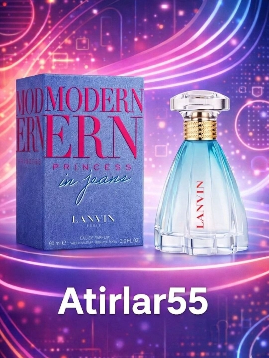 Женская парфюмерная вода Lanvin Modern Princess в оттенке Jeans, 90 мл, Франция - 