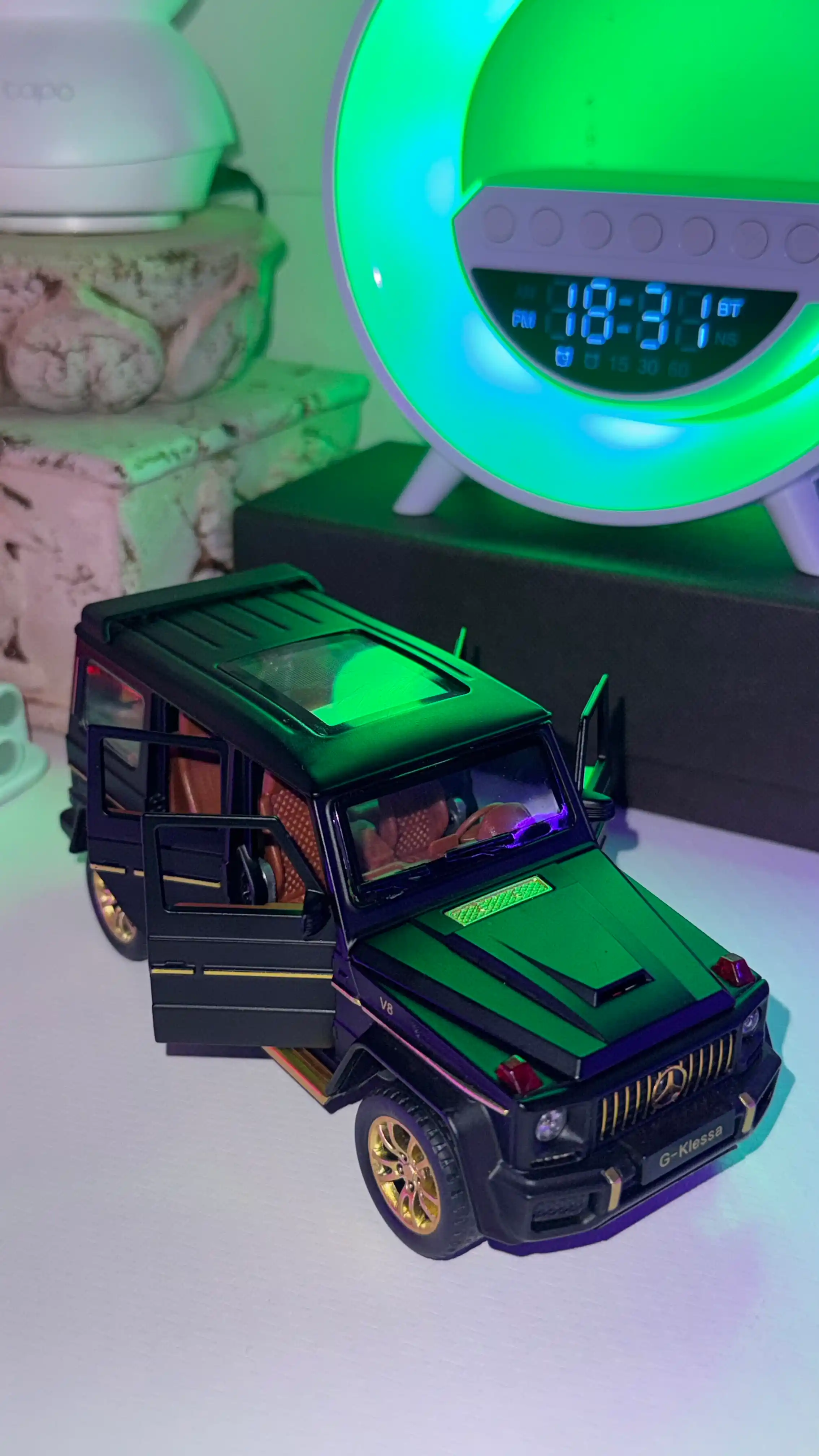Mercedes-Benz G63 AMG Гелик, металлическая инерционная машинка, 16 см