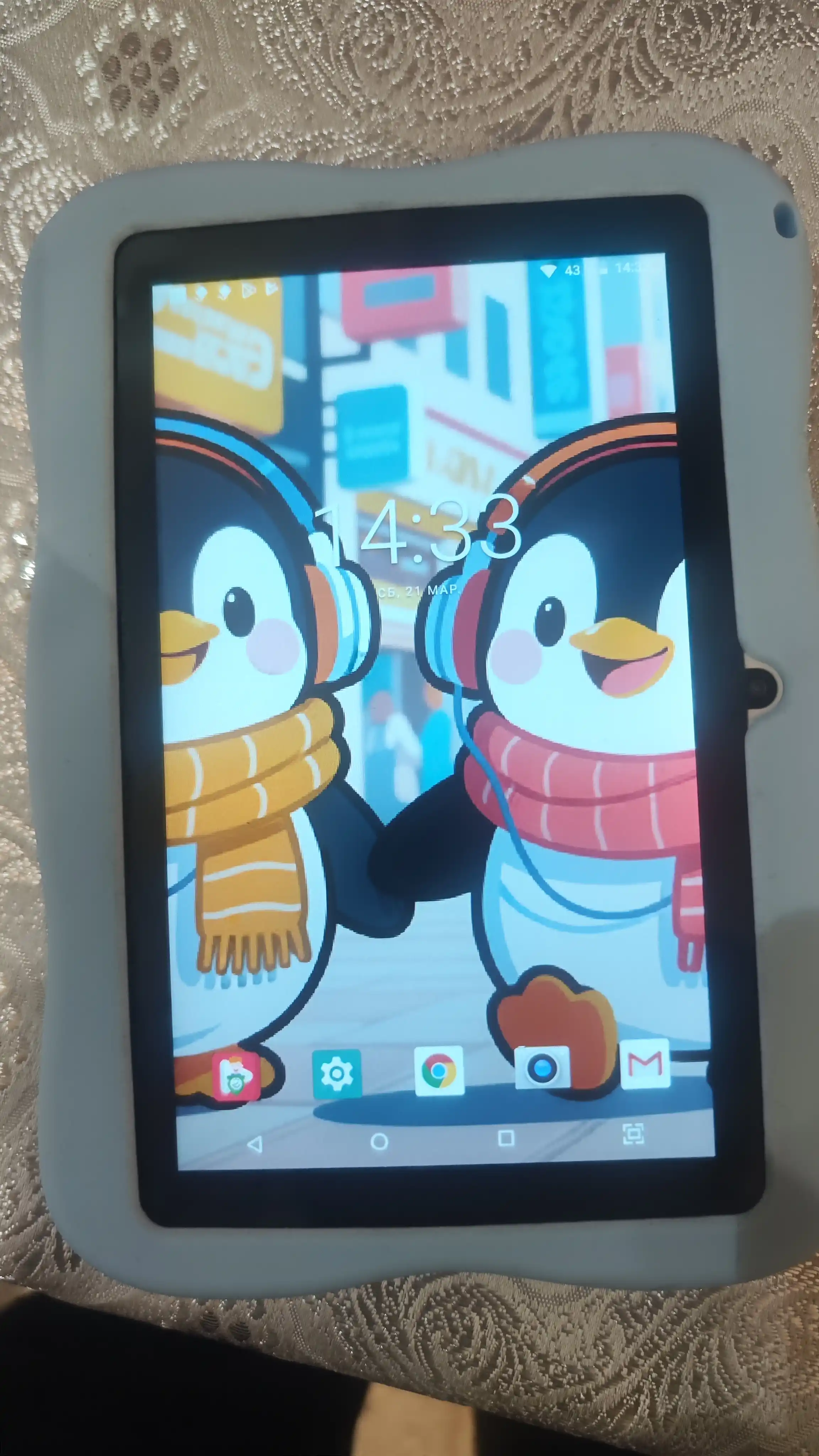 Bolalar plansheti —128Gb xotira, Android 15 Pad712, C1000 CHico