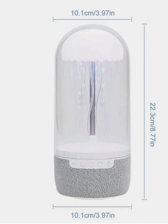 RGB yorug‘lik va kuchli tovushga ega Meduza portativ Bluetooth karnayi