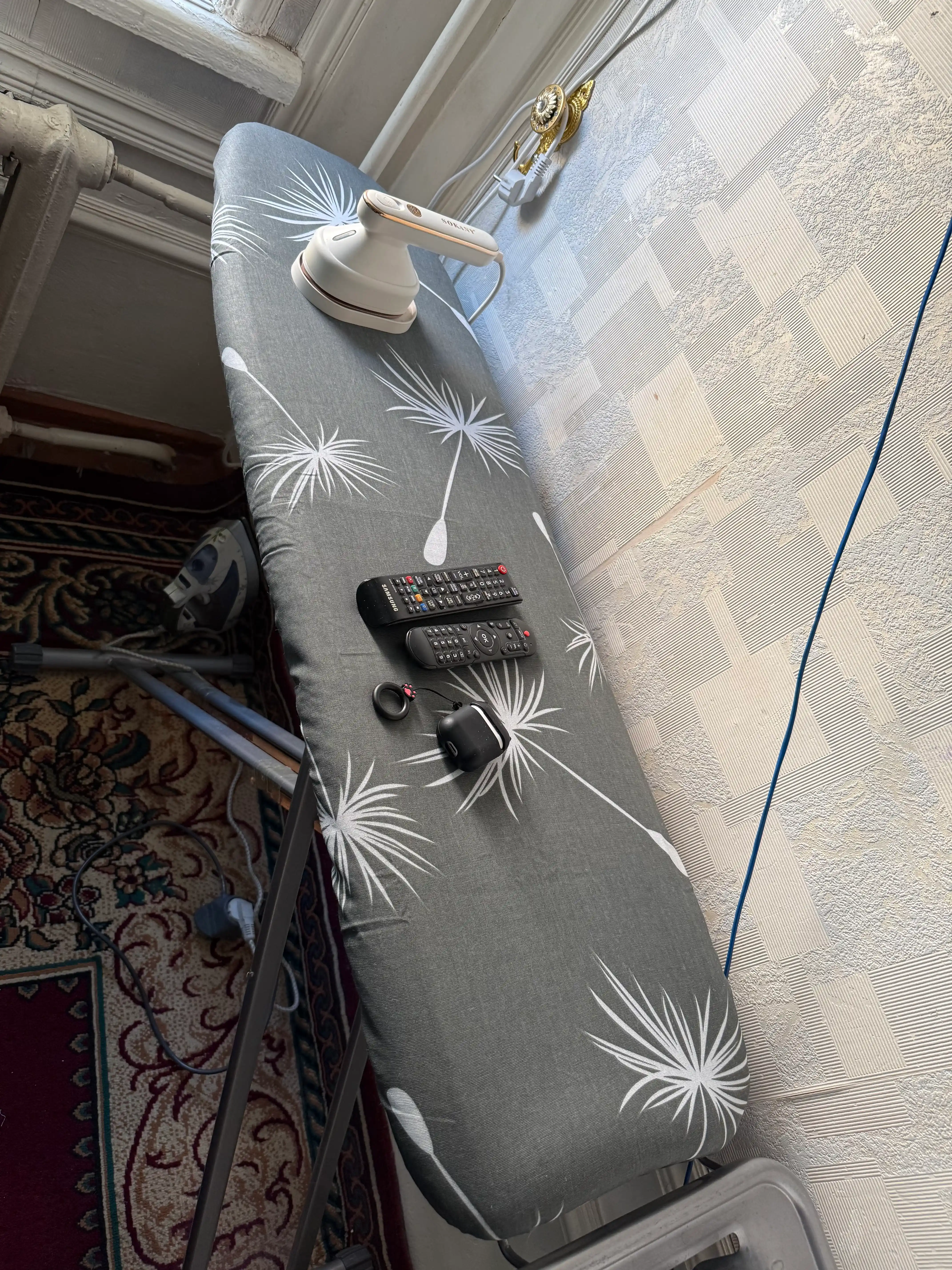 Чехол для гладильной доски, 120 x 50 см, 2 слоя, хлопковый
