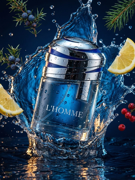 Omaf L’Homme erkaklar parfyumi - Eau de Parfum, 5, 10, 100 ml, limon va sitrus notalari