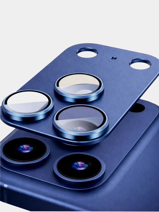 IPhone kamera uchun himoya oynasi 17 Pro/Pro Max. Xmart One-Piece full coverage - 