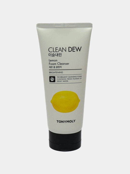 Очищающая пенка для лица TonyMoly Clean Dew, очищает макияж, отбеливает - 