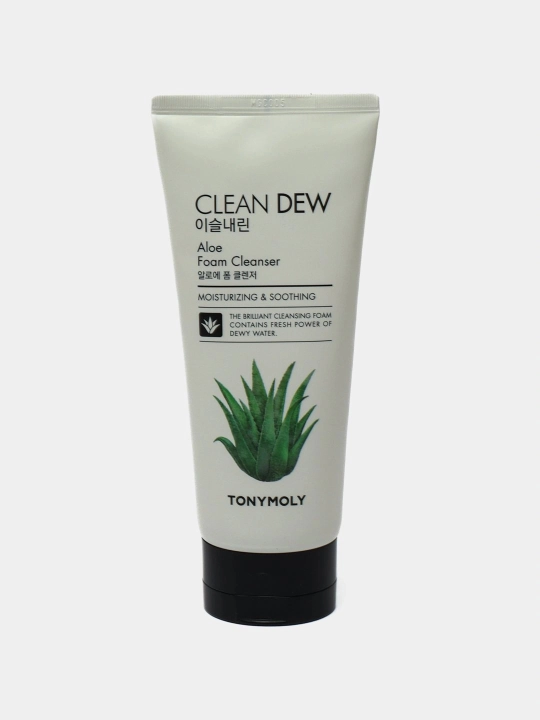 Очищающая пенка для лица TonyMoly Clean Dew, очищает макияж, отбеливает - 