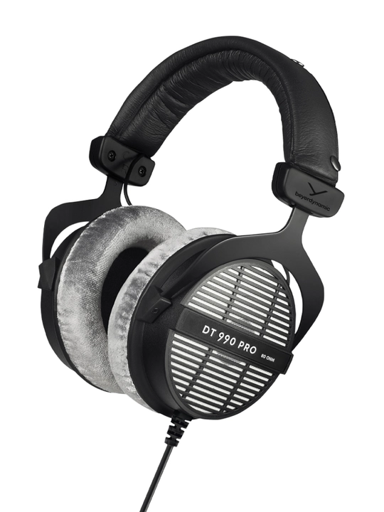 Студийные мониторные наушники Beyerdynamic DT 990 PRO, 80 Ohms, проводные открытого типа - 