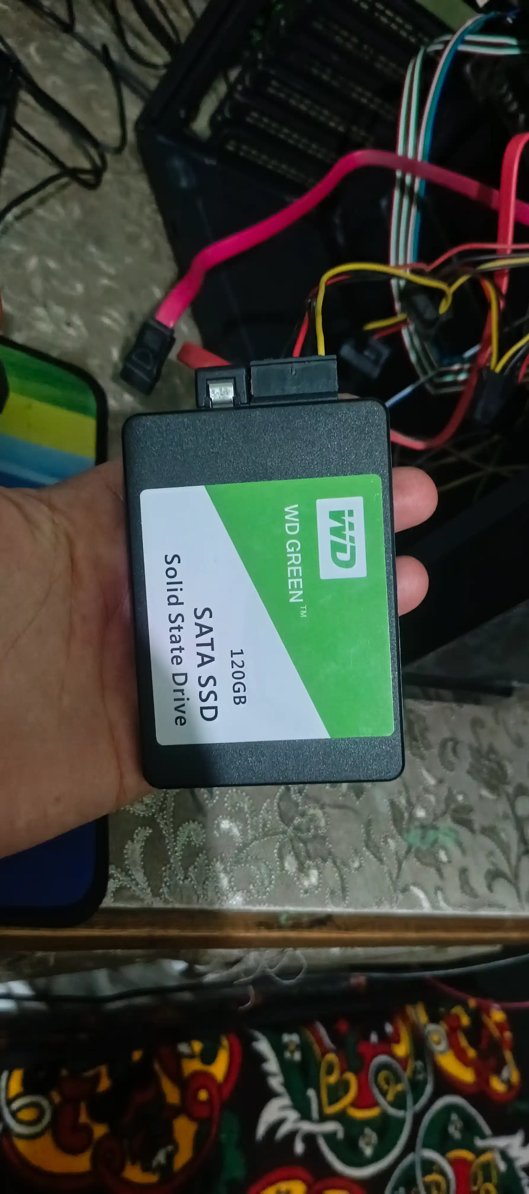 SSD SATA 3 6Gb/s WD GREEN 120GB OEM noubtuk kompyuter uchun mos