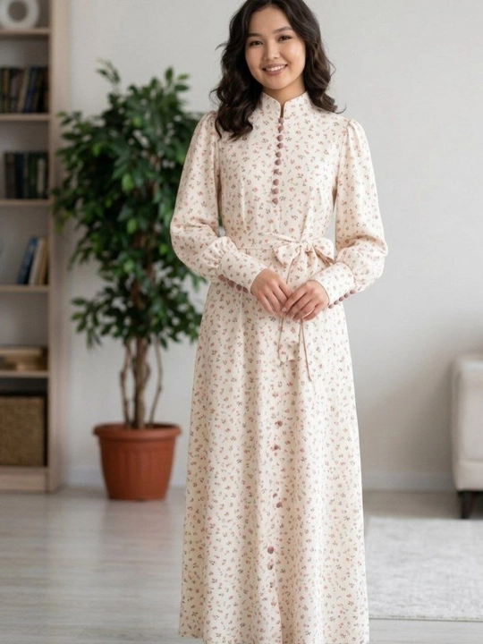 Ayollar libosi, bahor va yoz uchun, sarpaga, pinterest ko`ylak, mayda gulli, sarpo uchun