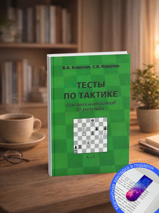 Конотоп В.А., Конотоп С.В. Тесты по тактике для шахматистов 3 разряда - 