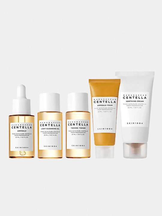 Набор для ухода за кожей Skin 1004 Madagascar Centella Travel Kit, мини-набор