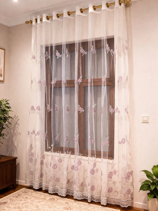 Тюлевые шторы для спальни, гостиницы, зала, кухни