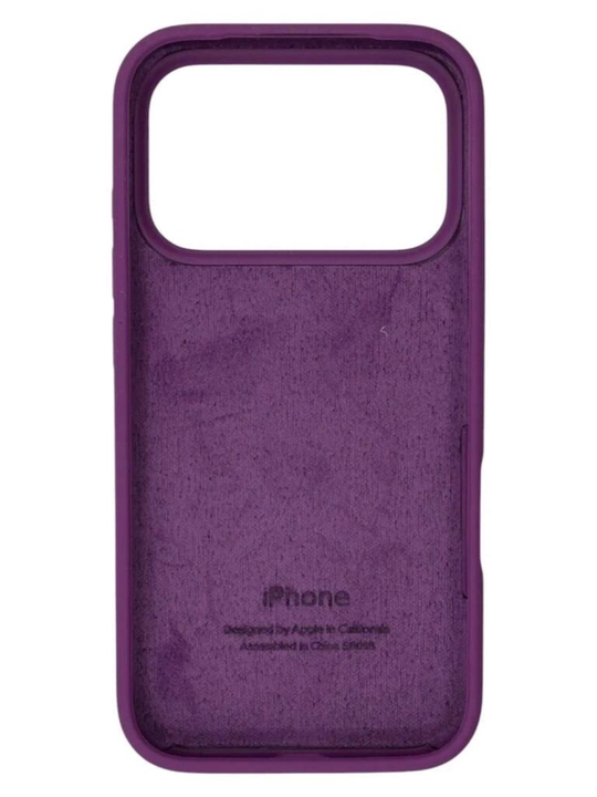 IPhone 17 Pro Max silikon g'ilofi – kamera himoyasi, 1.5 mm bortik