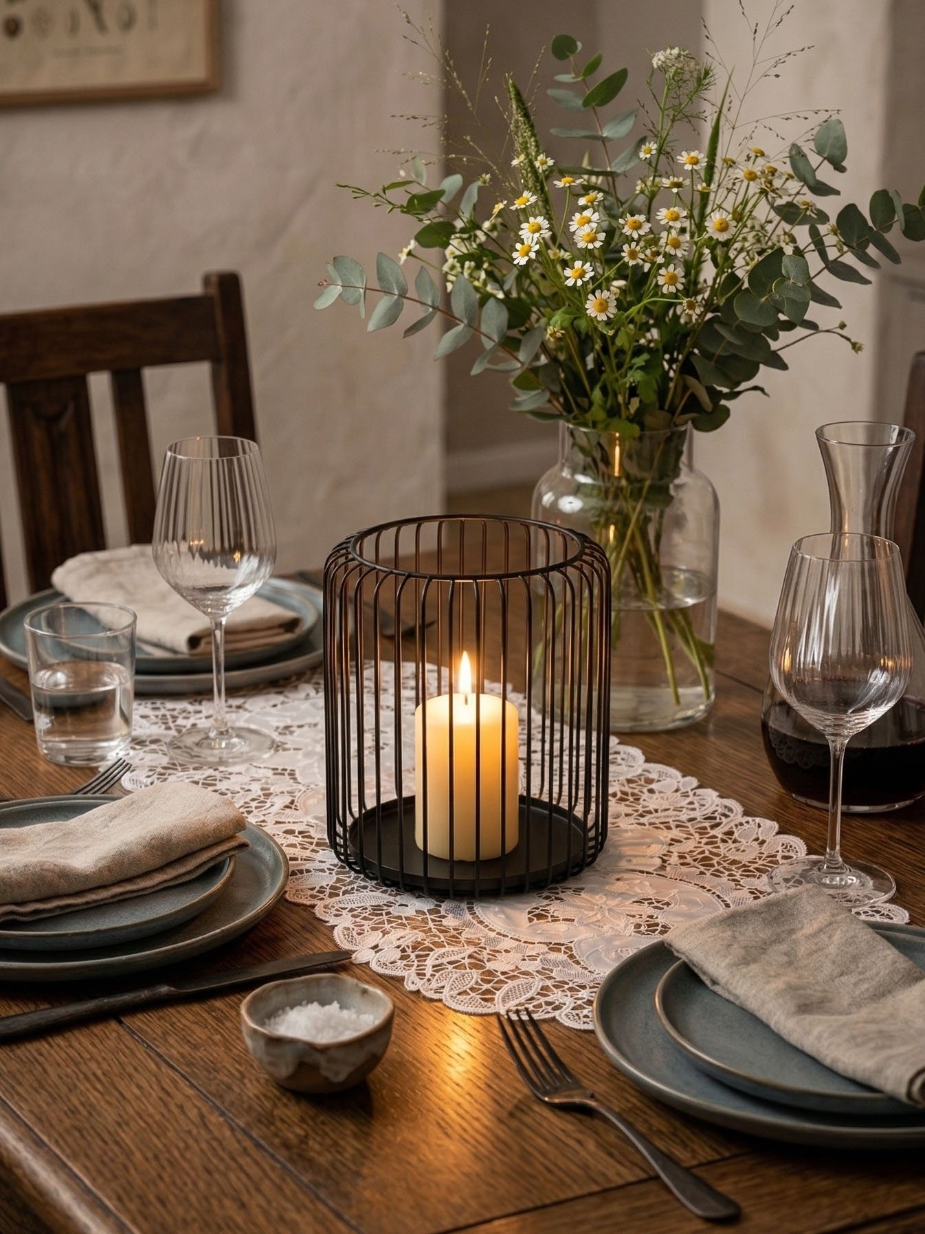 Подсвечник металлический для свечей, 9 вариантов наборов и цветов, из стали