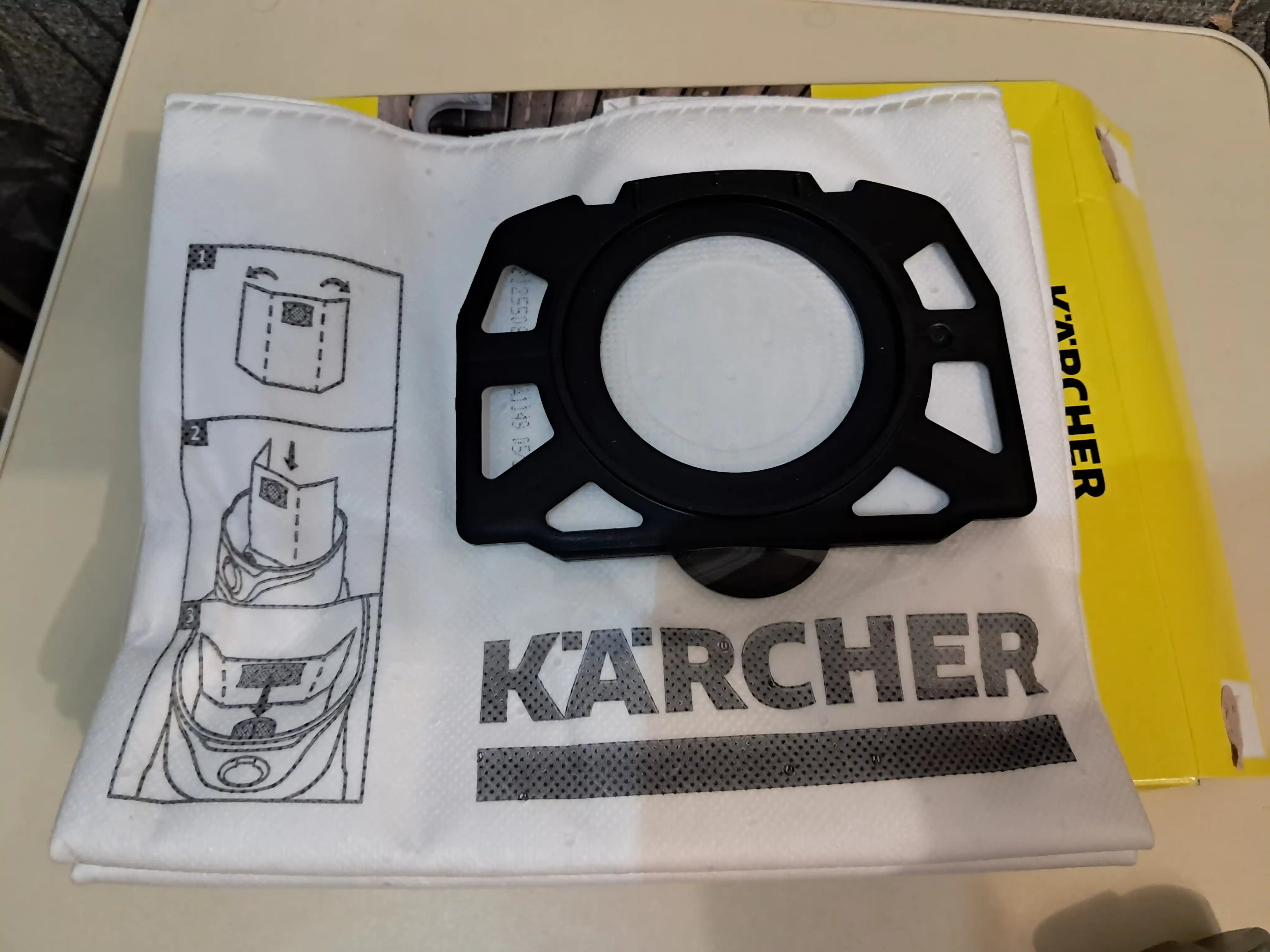 Karcher WD 2/3, SE 4001/4002, 4 шт Фильтр-мешки для пылесосов серии 2.863-314.0