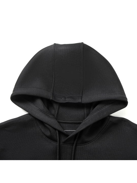 Худи Li-Ning AWDW129 Air Layer — утеплённое, формоустойчивое, Lifestyle oversize