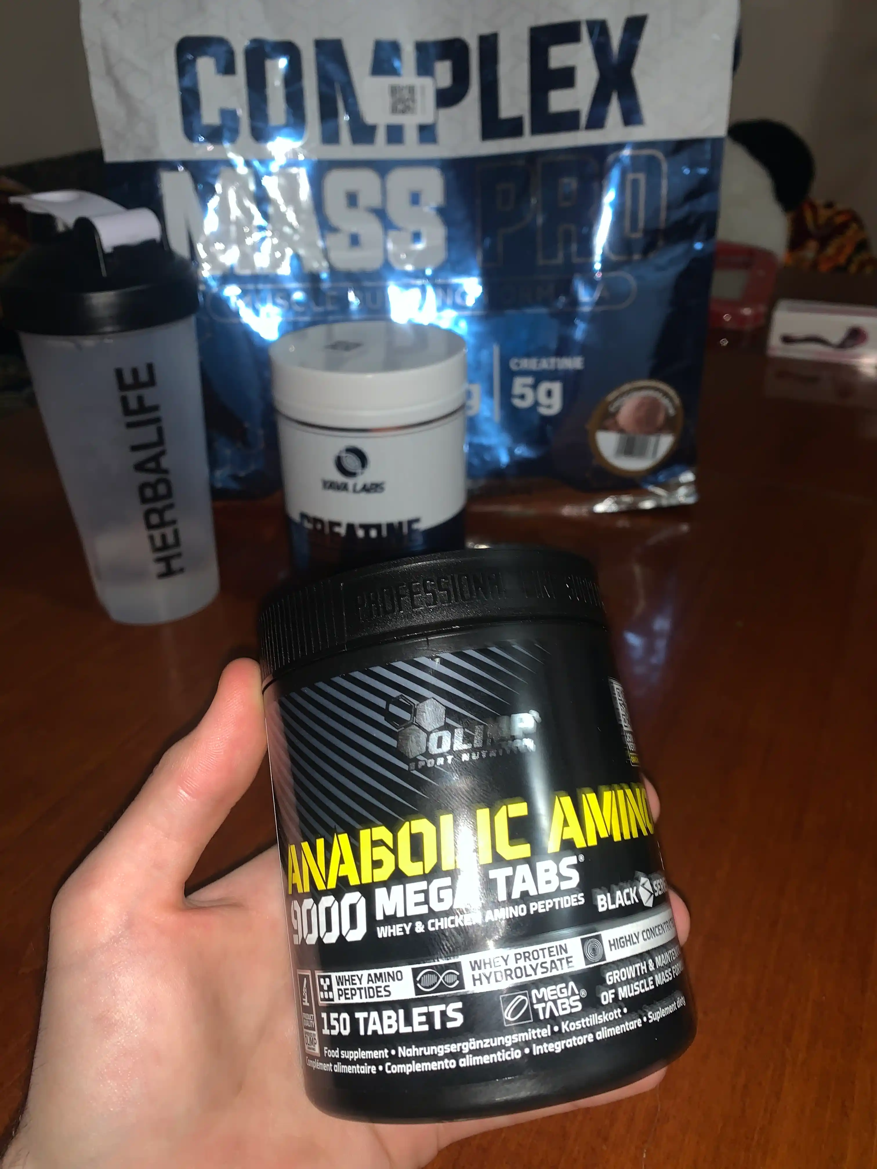 Olimp AMINO 5500, 9000 dori va kapsula