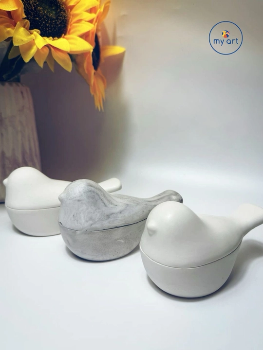 Gips, epoksid smolasi uchun silikon qolip quticha, mold quticha