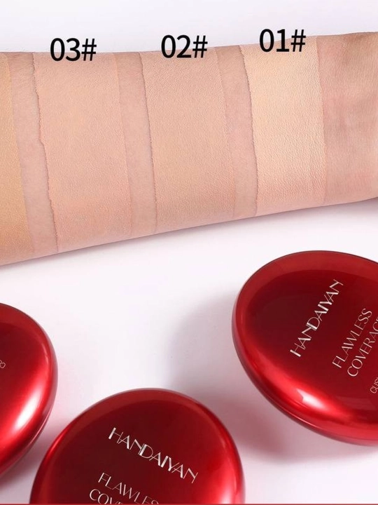Кушон пудра, тональный крем Handaiyan Mask Fit Red Cushion SPF40 PA++, водостойкий СС крем