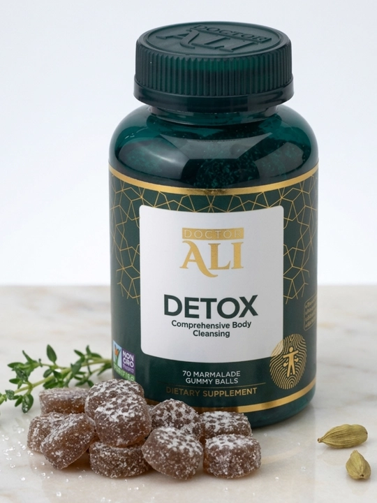 Мармелад Doctor Ali Detox для очищения организма и от паразитов, 70 шт