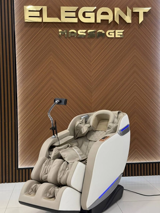 Elegant Massage massaj kreslosi - uyda va ofisda dam olish uchun to‘liq 4D massaj - 