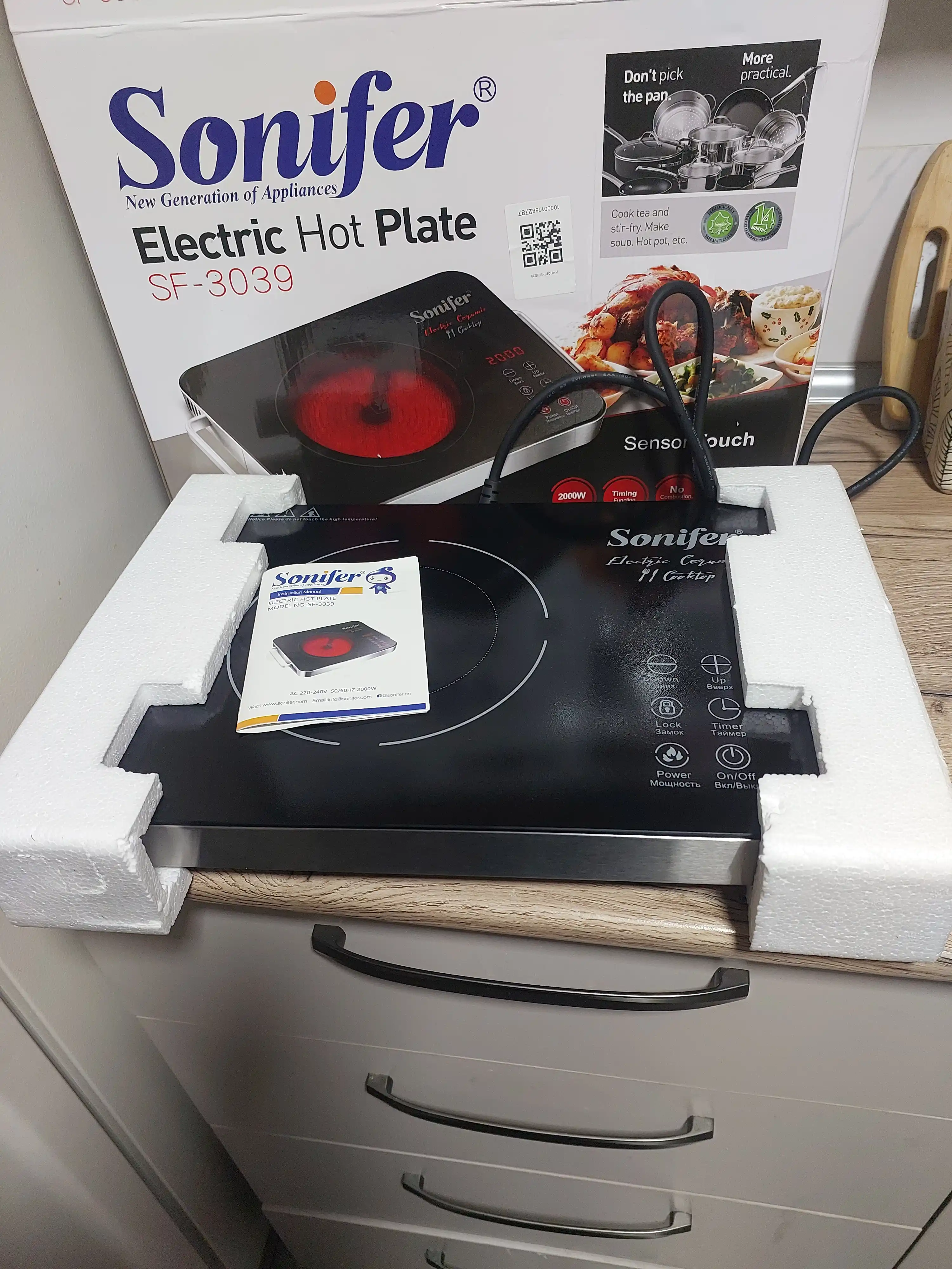 Elektr plita Sonifer SF-3039