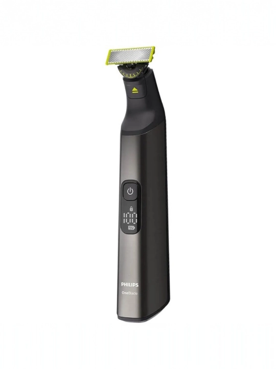 Триммер Philips OneBlade Pro 360 QP6542/15: для лица и тела, 90 мин работы, LED дисплей
