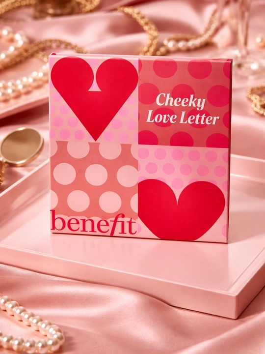 Benefit Cheeky Love Letter Makeup Palette — бронзер, румяна, хайлайтер палетка