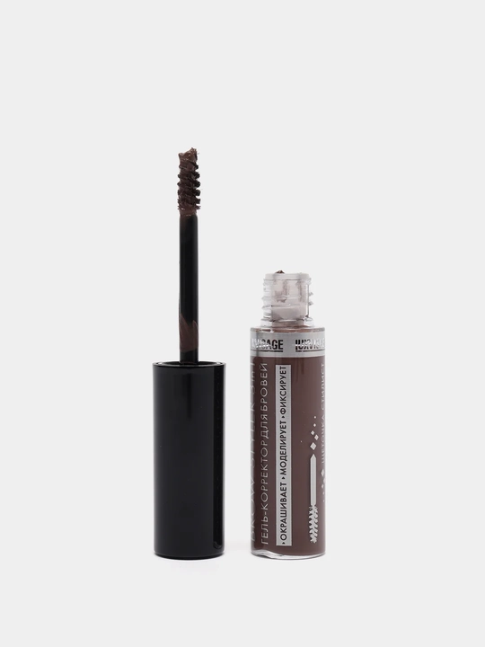Brow styler, 3 tasi 1 da, mikrofiber qoshni tuzatuvchi gel, 5.5 g, LUXVISAGE