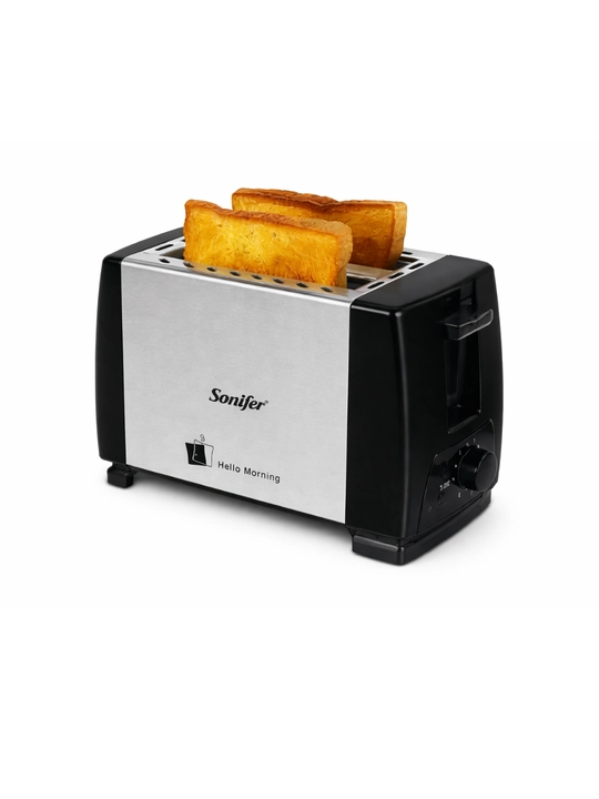 Toster Sonifer SF-6007, 2 bo‘lak non uchun, 600–700W