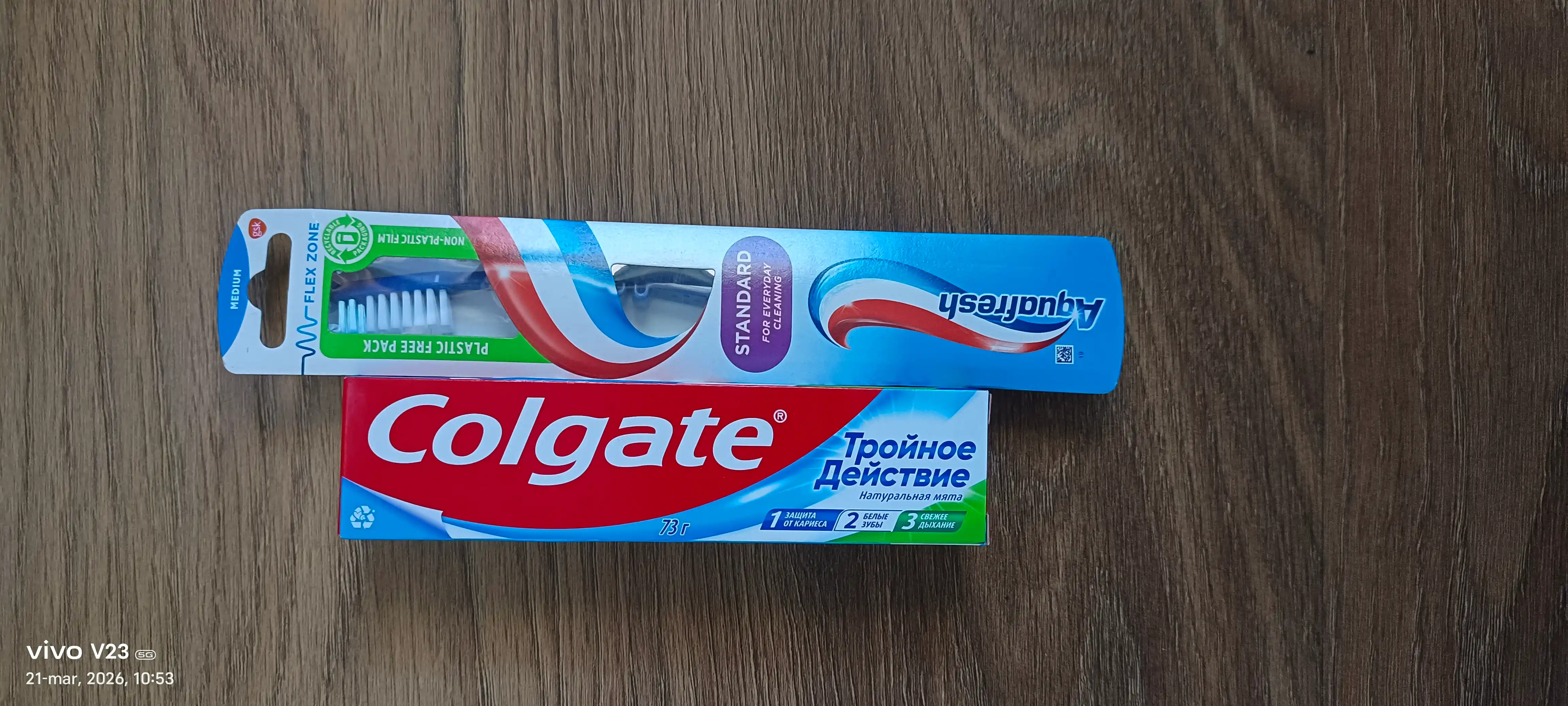 Colgate uch tomonlama ta’sirli tish pastasi Kariyesdan himoya qilish uchun tabiiy yalpiz, 50 ml