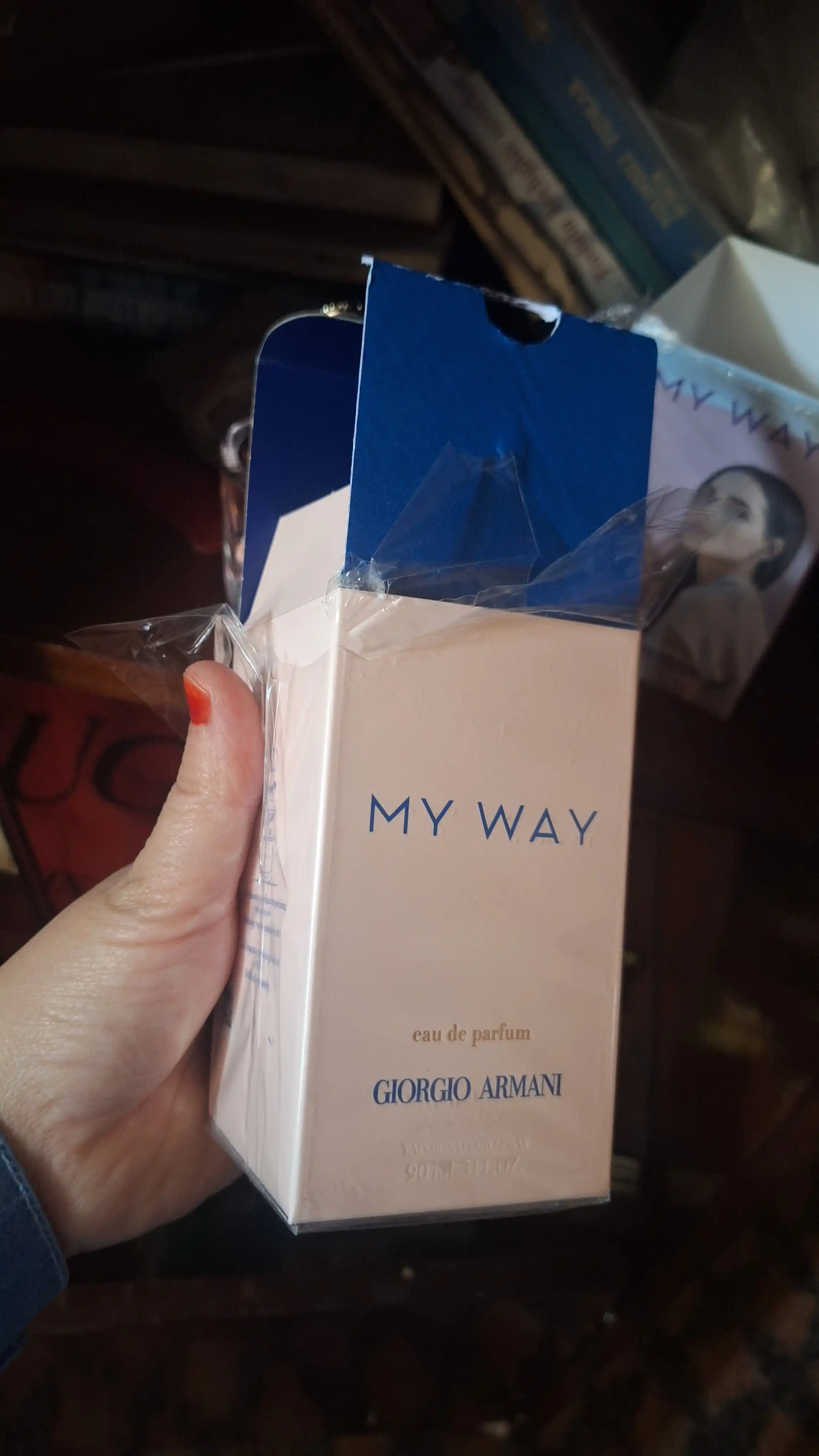Parfyumlangan suv Giorgio Armani My Way ayollar atiri, Eau de Parfum, 90 ml