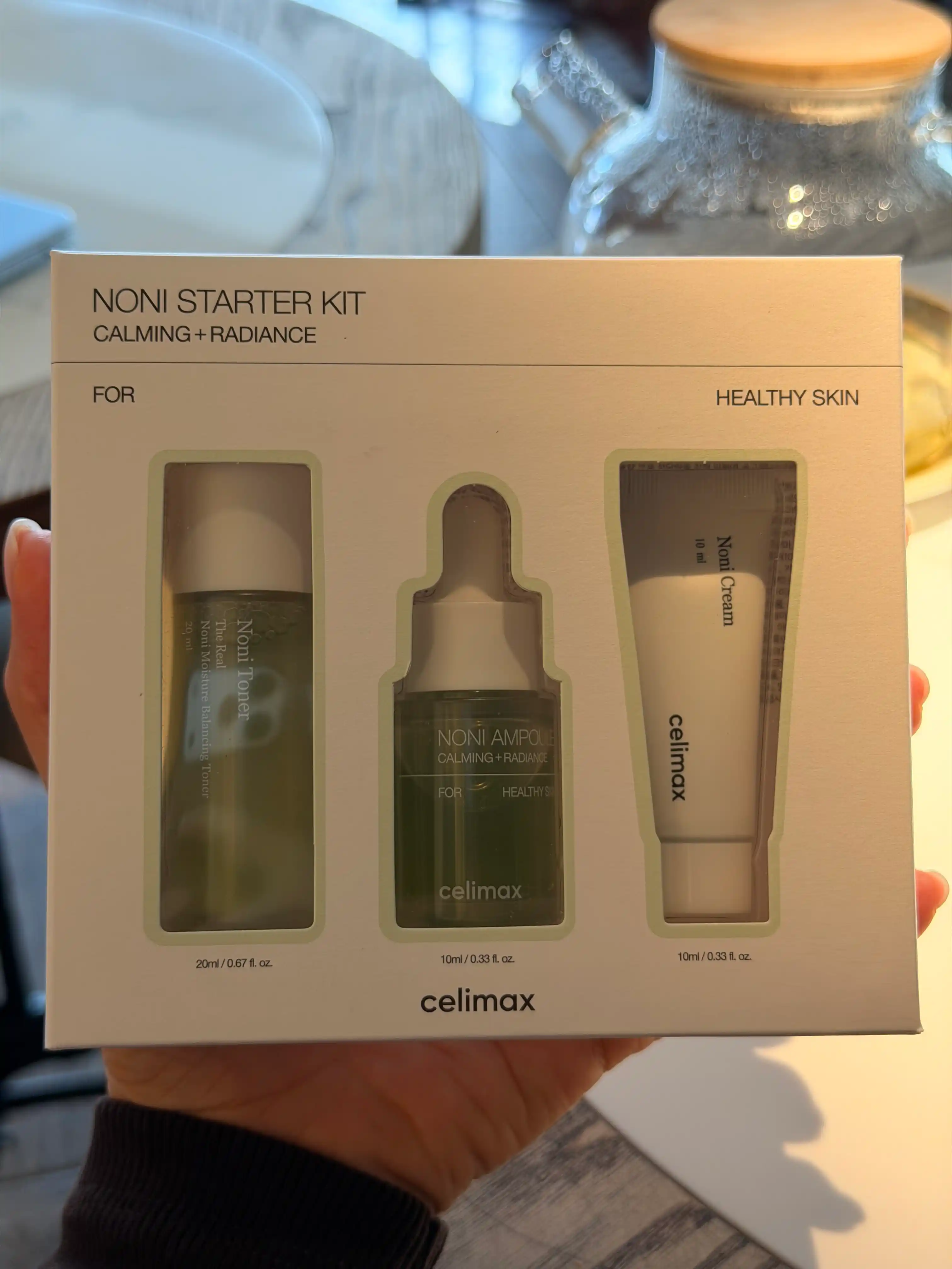 Celimax набор миниатюр для лица: Noni, Dual Barrier, Dark Spot — тонер, крем, сыворотка