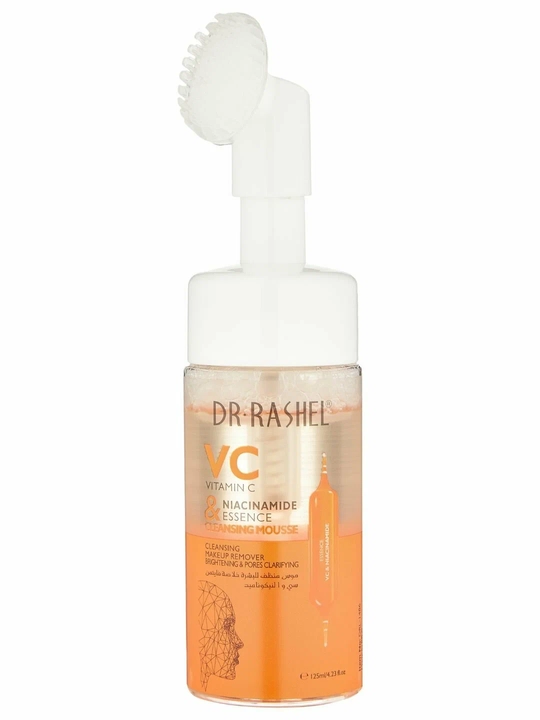 Yuzni oqartiruvchi va namlantiruvchi penka Dr.Rashel, Yuz uchun muss, 125 ml