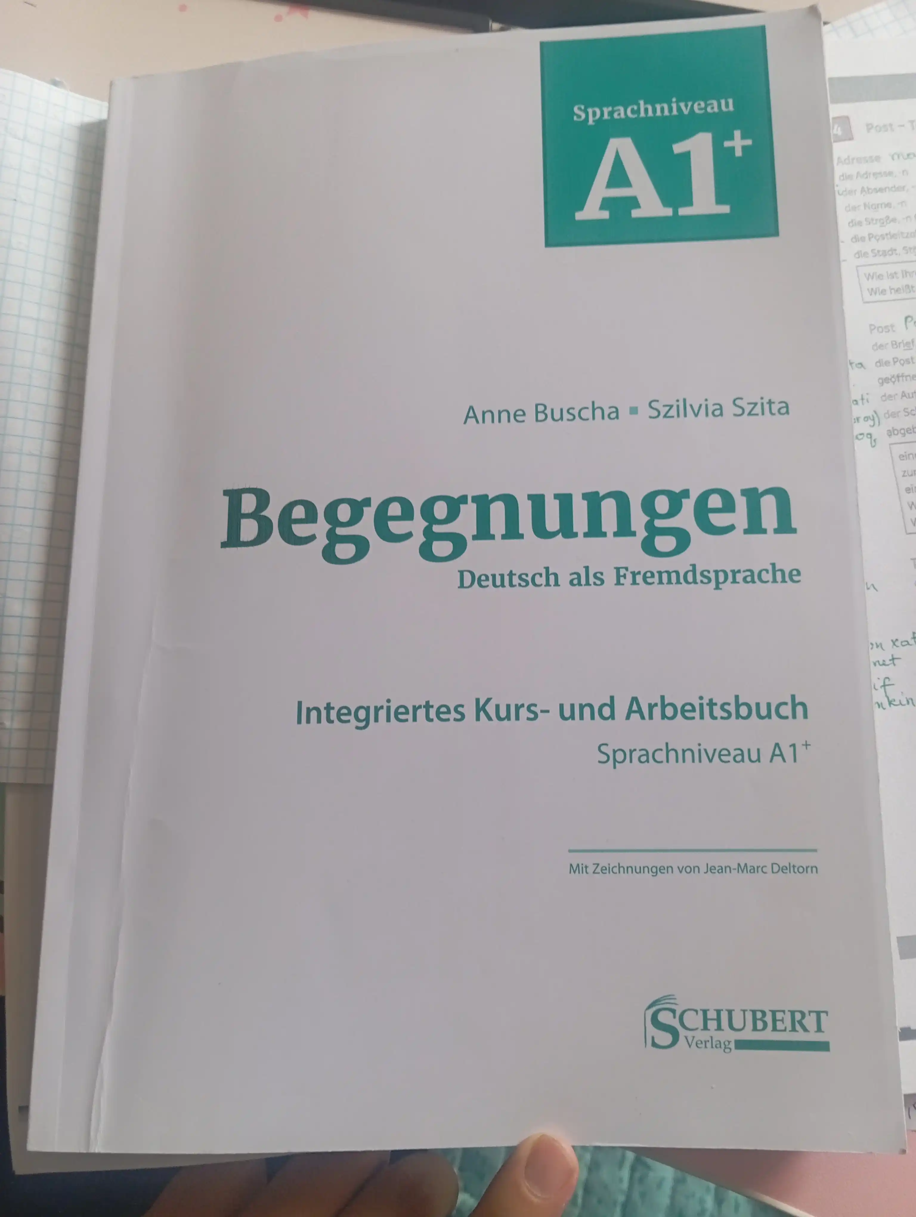 Begegnungen A1+ nemis tili darsligi – integratsiyalashgan kurs va ish daftari (CDsiz)