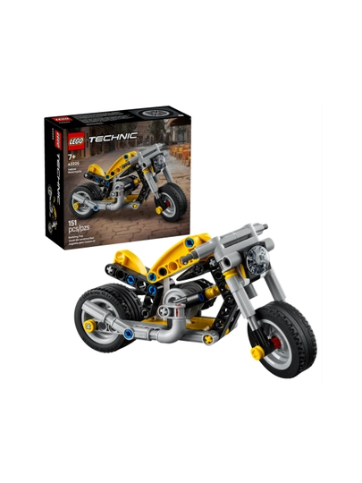 Конструктор LEGO Technic Жёлтый мотоцикл 42225 — KASPI-42225