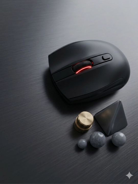 Simsiz kompyuter sichqonchasi Metoo E3 Ultra, 2.4 GHz, noutbuk va PK uchun,ergonomik,