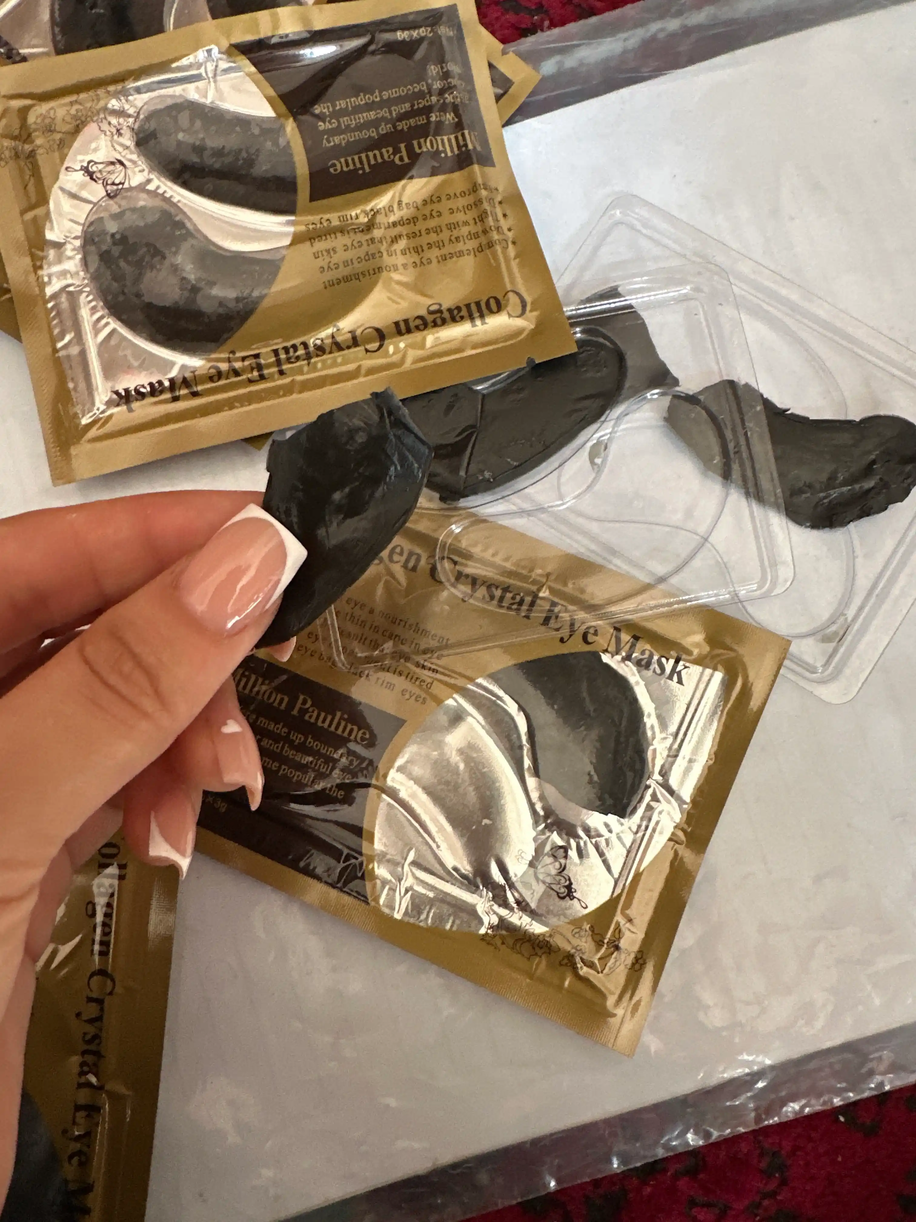 Патчи коллагеновые для глаз, гидрогелевые Collagen Crystal Eye Mask