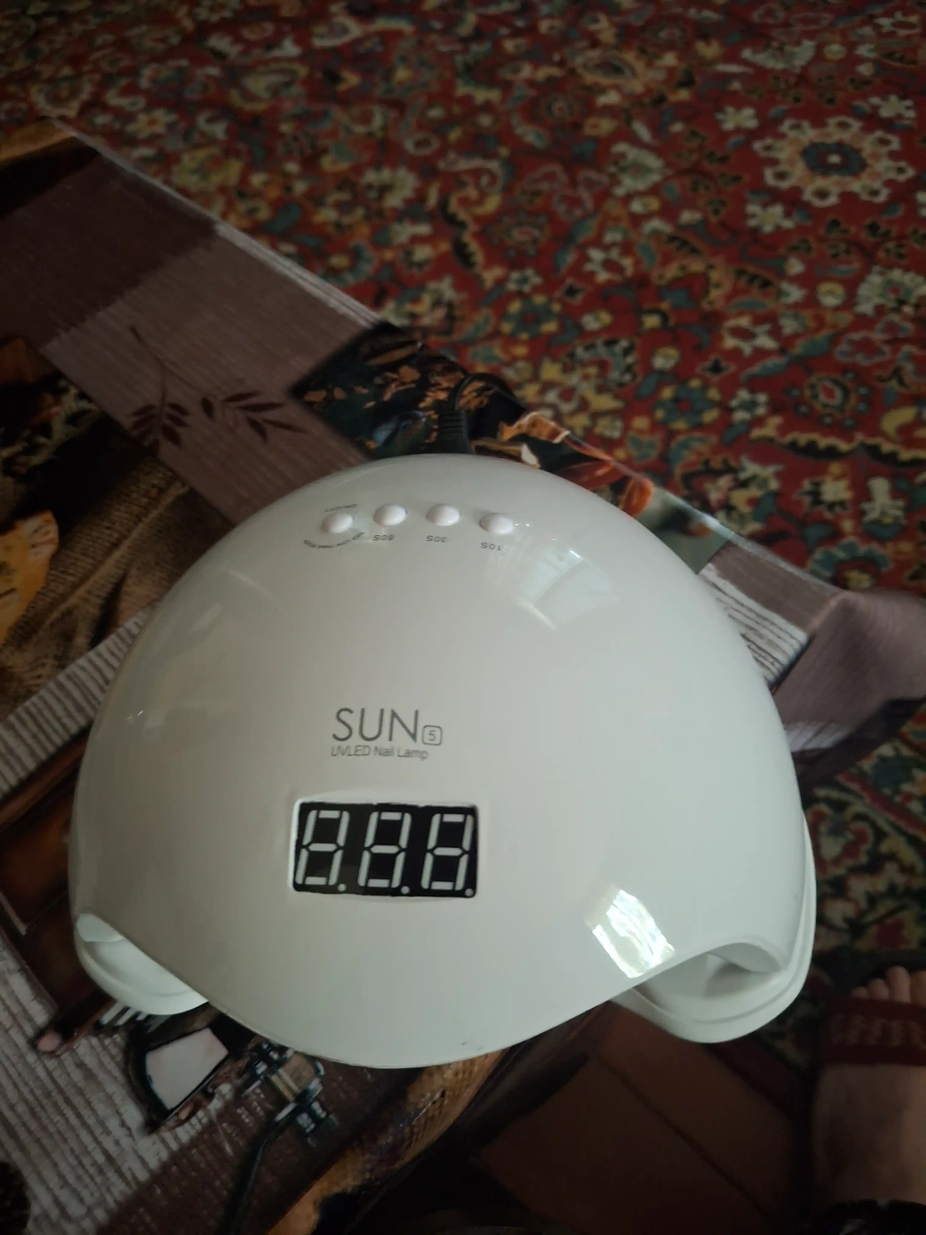 Manikyur va pedikyur uchun professional chiroq SUN X5 Max 120W